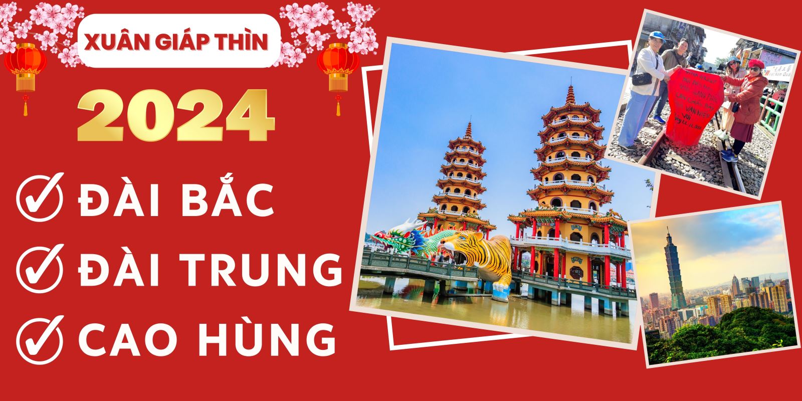 [Tết 2024] Tour Đài Loan: Đài Bắc - Đài Trung - Cao Hùng